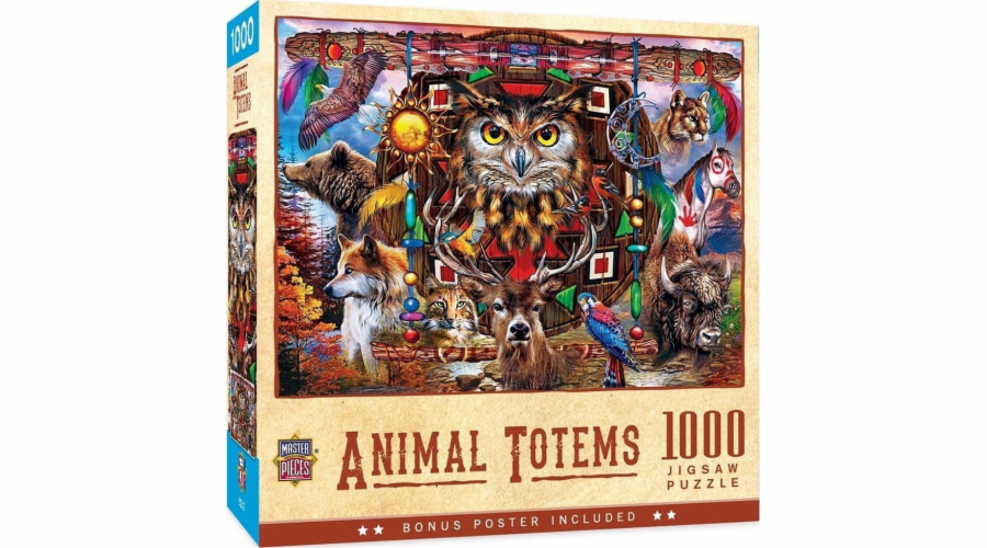 Masterpieces Puzzle 1000 Animal Spirit