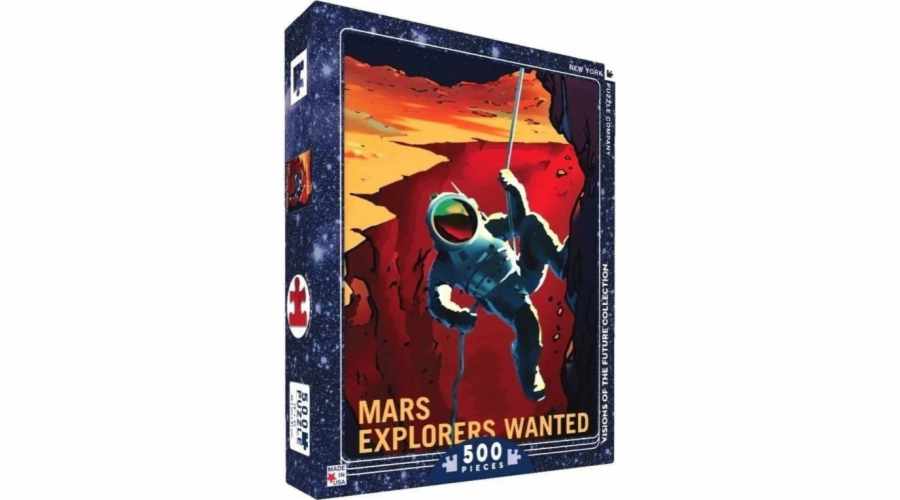 New York Company Puzzle 500 vizí budoucnosti, Mars Explorer XXL