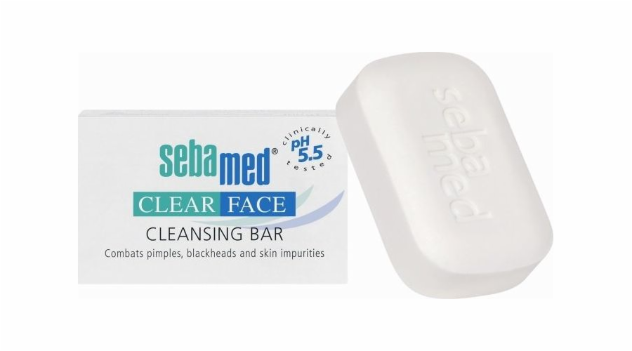 Sebamed Clear Face Cleansing tyčinkové mýdlo 100g