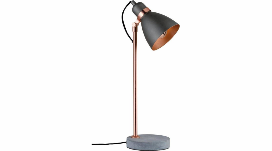 Stolní lampa Paulmann Neordic Orm Stolní lampa max. 1x20W E27 230V šedá/měď kov/beton