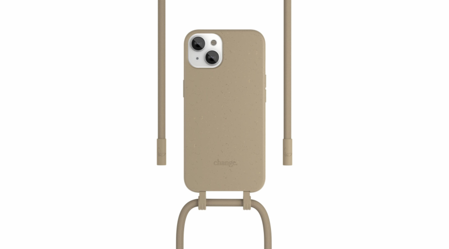 Woodcessories Change Case Taupe iPhone 14