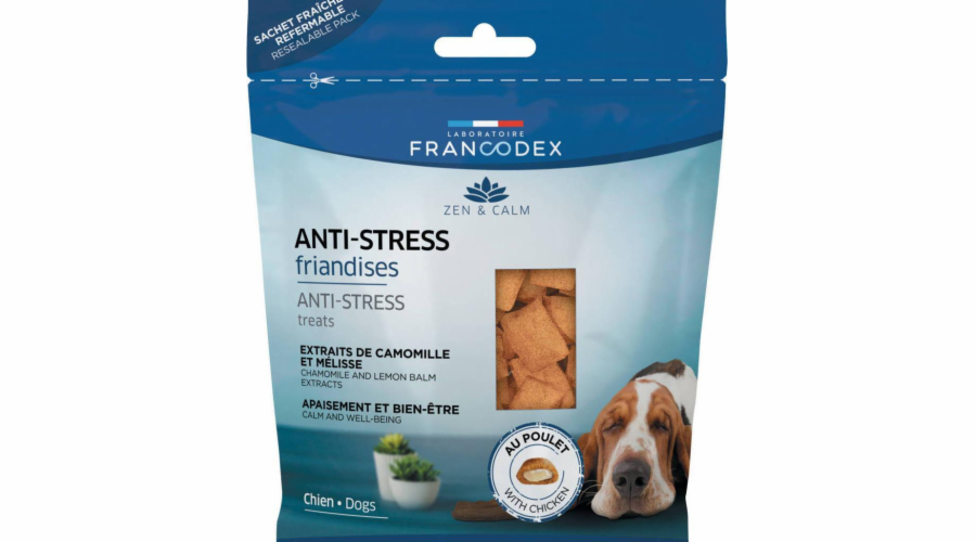 Francodex Anti-stress pochoutka pro psy 75g