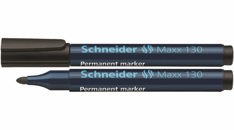 SCHNEIDER Permanentní popisovač "Maxx 130", černá, 1-3mm, kuželový hrot