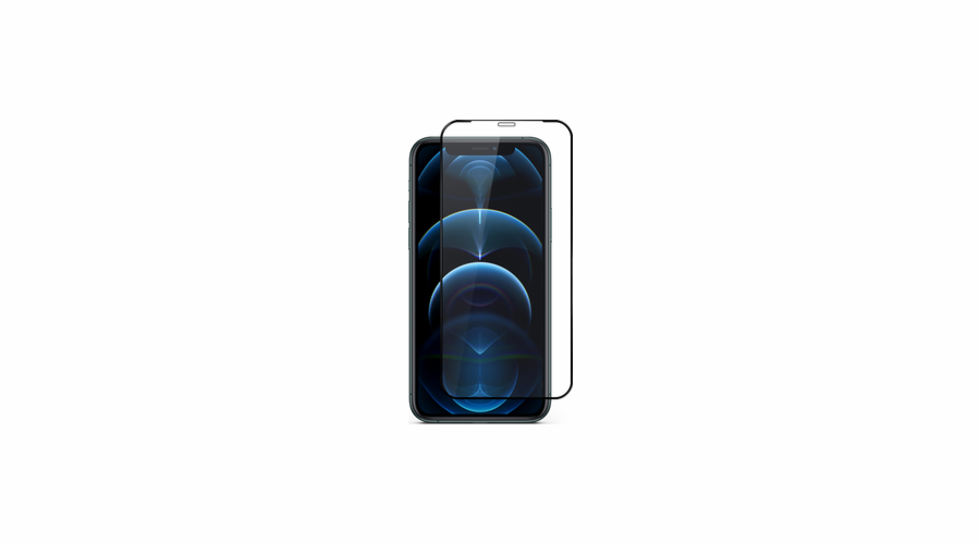 Epico EDGE TO EDGE GLASS IM iPhone 12 / 12 Pro (6,1") - černá