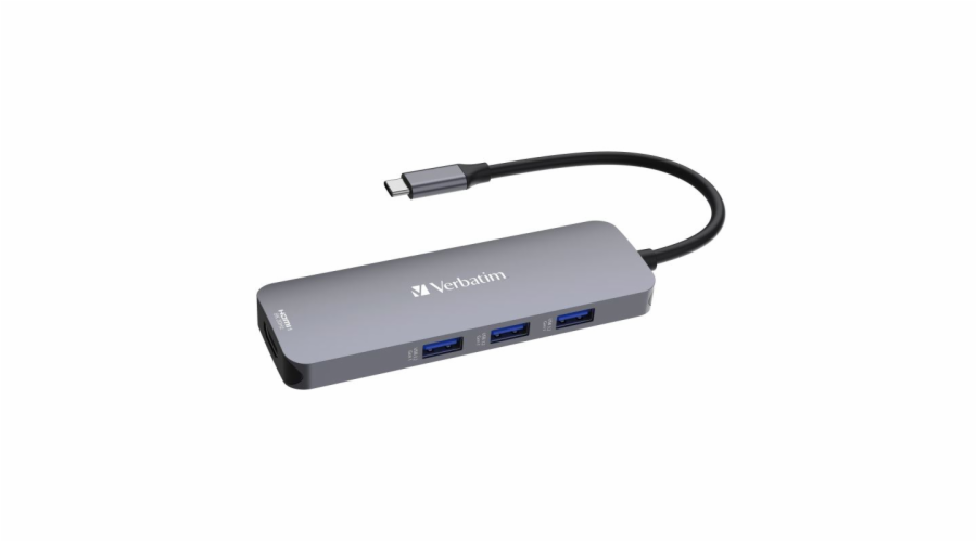 Verbatim USB-C Pro Multiport Hub 8 Port CMH-08 32151
