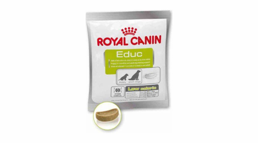 Royal Canin Nutriční doplněk EDUC nízkokalorické pamlsky za odměnu 50g