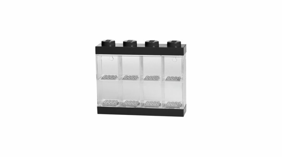 LEGO Minifigures vitrína 8 černá, úložný box