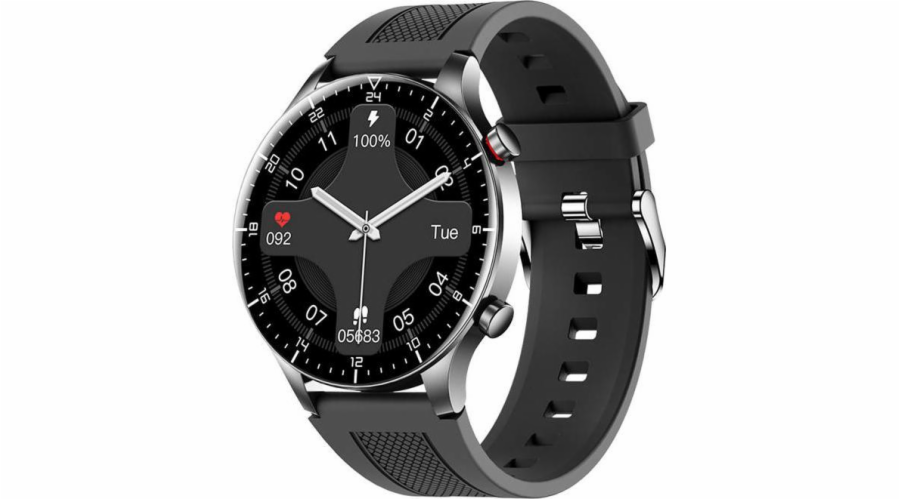 Chytré hodinky GW16T PRO 1,3 palce 200 mAh černé