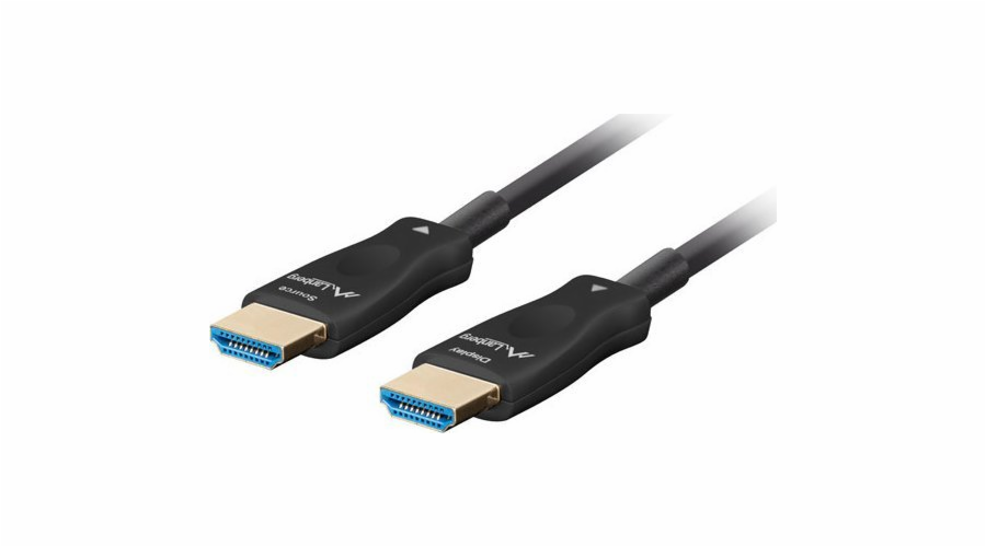 Lanberg kabel HDMI kabel M/M v2.1 30M 8K černý optický AOC