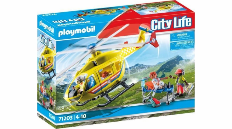 71203 City Life - Záchranný vrtulník, stavebnice