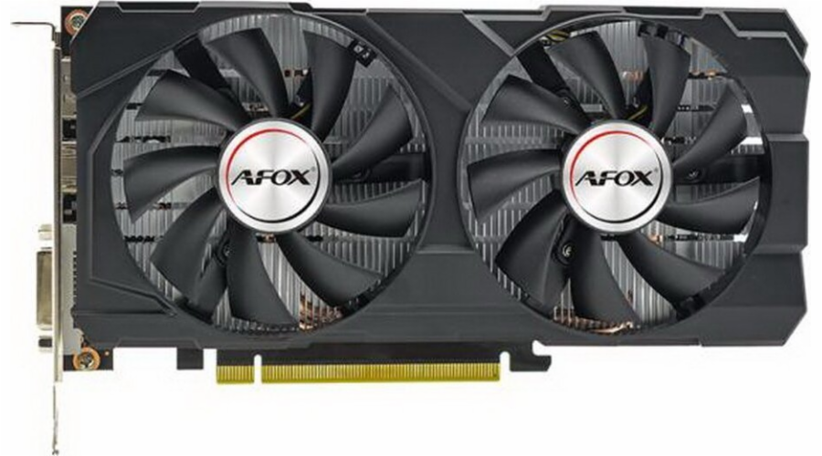Grafická karta AFOX AFOX Geforce GTX1660Ti 6GB GDDR6 192 bit DP DVI HDMI ATX Dual Fan V2