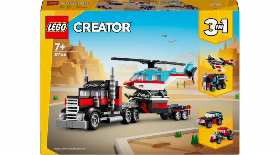 Stavebnice LEGO 31146 Creator 3 v 1 nízkého vrtulníku
