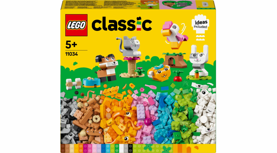 Stavebnice LEGO 11034 Classic Creative Animals