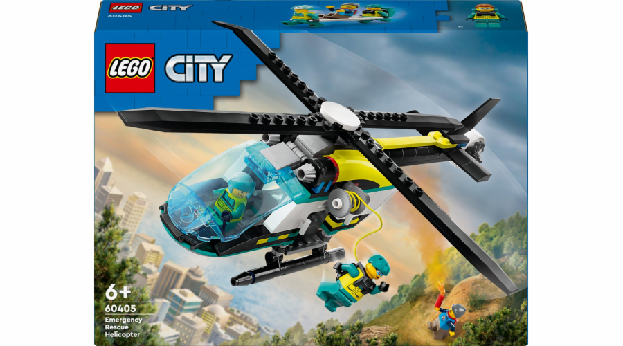 LEGO 60405 Městský záchranný vrtulník, stavebnice