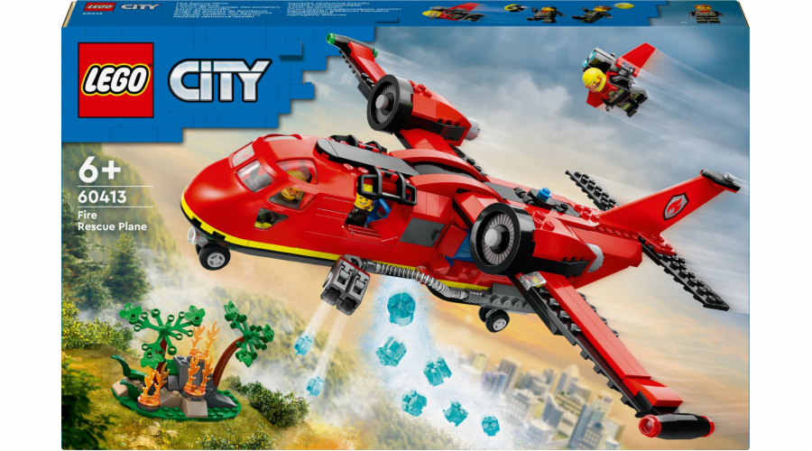 LEGO 60413 City požární letadlo, stavebnice