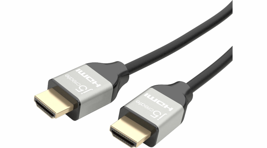 j5create kabel j5create JDC52 HDMI kabel 2 m HDMI typ A (standardní) Černá, šedá