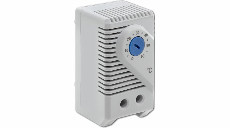 Qoltec Uzavírací termostat 10A | DIN 35