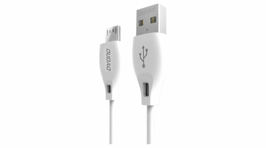 Dudao USB -a USB kabel - microUSB 2 m White (52154)