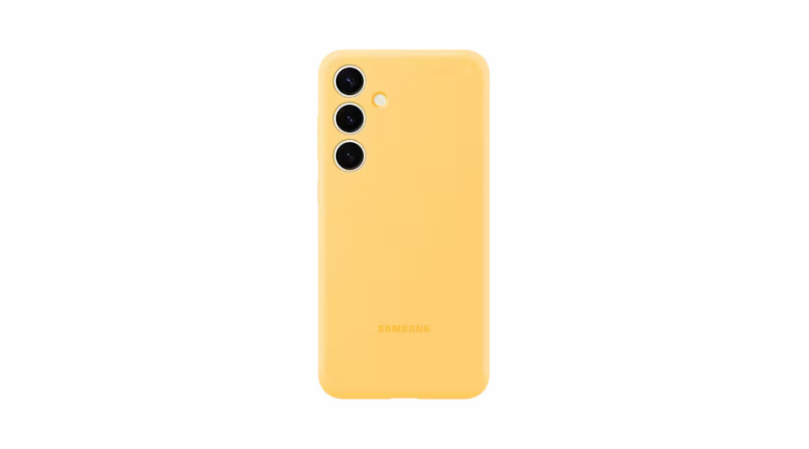 Samsung silikonový zadní kryt pro Samsung Galaxy S24+ žlutý