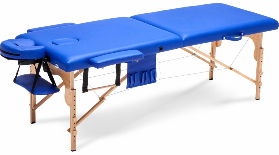 Bodyfit Table, 2-segmentové dřevěné masážní lehátko, XXL, univerzální