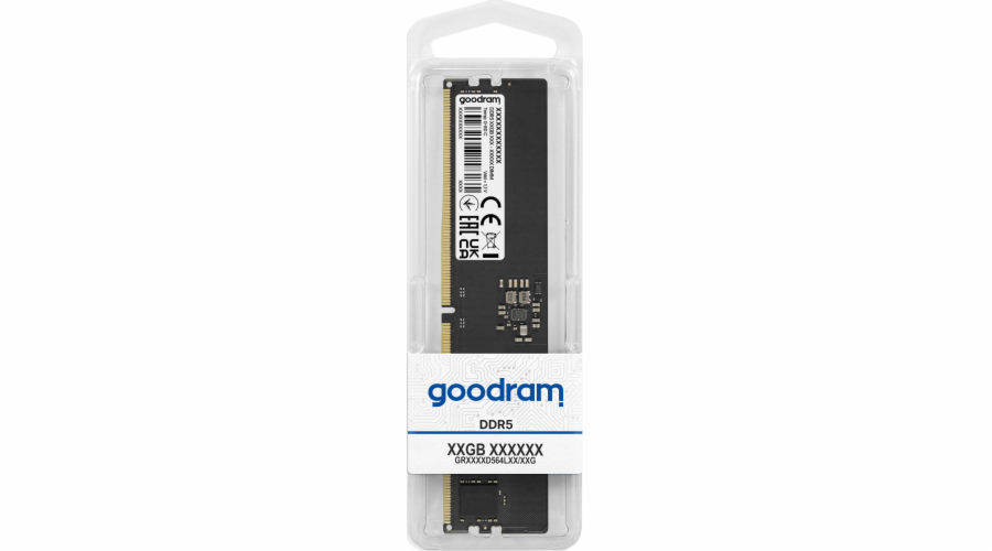 Goodram GR4800D564L40/32G paměťový modul 32 GB 1 x 32 GB DDR5 4800 MHz ECC