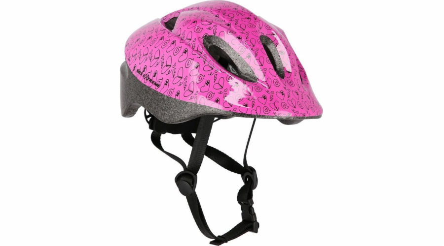 NILS Extreme Bicycle helma na kolečkové brusle/skateboard MTW05 růžová velikost S