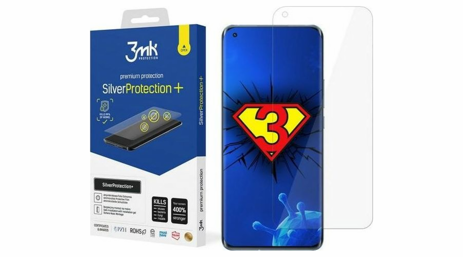 3mk ochranná fólie SilverProtection+ pro Xiaomi Mi 11, antimikrobiální