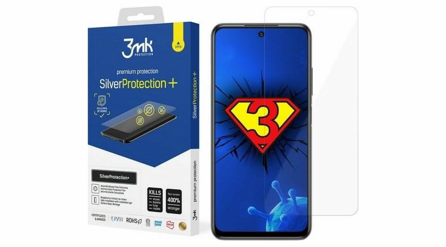 3mk ochranná fólie SilverProtection+ pro Xiaomi Redmi Note 10, antimikrobiální