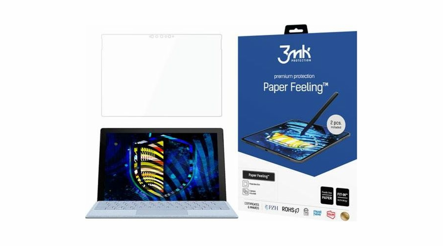 3mk ochranná fólie Paper Feeling™ pro Microsoft Surface Pro 7 12,3" (2ks)