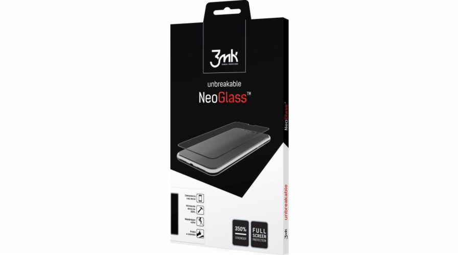 3mk hybridní sklo NeoGlass pro Samsung Galaxy A53 5G (SM-A536) černá