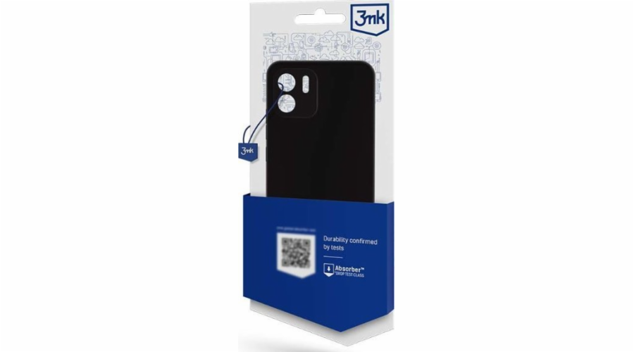 3mk ochranný kryt Matt Case pro Xiaomi Redmi A1, černá