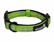 Alcott reflexní obojek pro psy, Adventure, zelený, velikost S