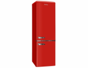 Amica KGCR 387100 R Volně stojící kombinovaná chladnička 244 L červená