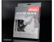 AKASA ventilátor APACHE Black, 120 x 25mm, PWM regulace, extra výkonný a tichý, HDB ložisko, IP54
