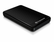 TRANSCEND 1TB StoreJet 25A3, 2.5”, USB 3.0 (3.1 Gen 1) Stylový externí odolný hard disk, černý se vzorem