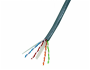 DATACOM kabel drát C6 UTP PVC 305m box šedý