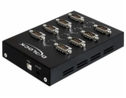 Adapter USB Delock USB - RS-232 x8 Czarny  (61860)