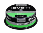 Intenso DVD-R 1x25, 4,7GB 16x Paměťové médium