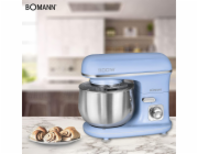  Bomann KM 6030, hnětací kuchyňský robot, modrá / stříbrná