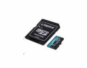Kingston microSDXC 512 GB SDCG3/512GBSP Kingston MicroSDXC karta 512GB Canvas Go Plus 170R A2 U3 V30 Single Pack bez ADP