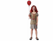 Karnevalový kostým Strašidelný klaun, 120 - 130  cm