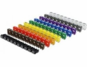 DeLOCK Kabelmarker Clips 0-9, farbig, 100-teilig, Kabelbinder