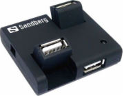 SANDBERG USB Hub 4 Ports - Hub - 4 x USB 2.0