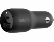 Belkin Dual autonabíjecka 37W PD 25W USB-C/12W USB-A   CCB004btBK