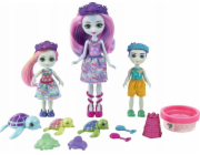 Mattel Dolls Enchantimals Family Tinsley Turle Turtles Sada panenek + zvířátka