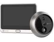 Ezviz DP2C chytrý dveřní videotelefon Wi-Fi/ kamera 1080p/ H.265/ kukátko/ zvone