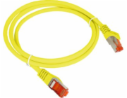 Alantec Patch-cord F/UTP kat.6 PVC 0.25m żółty ALANTEC