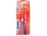 Jordan DUO Individual Clean Soft Toothbrush - mix barev 2ks