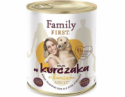 FAMILY FIRST Holidays Adult Turkey  chicken  carrot - Wet dog food - 400 g