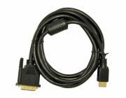 Akyga AK-AV-13 video cable adapter 3 m DVI-D HDMI Type A (Standard) Black  Gold